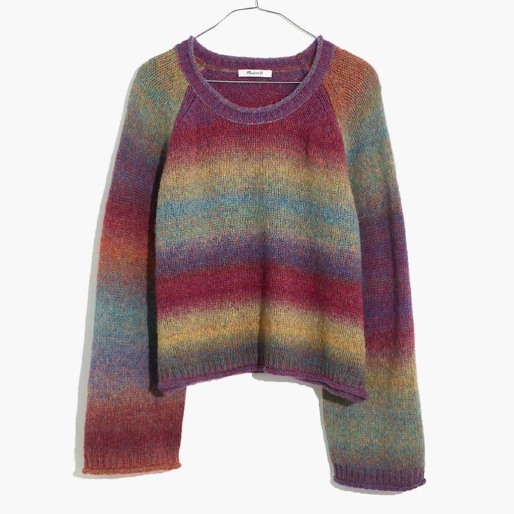 Madewell Space-dye Dodworth Pullover Sweater - Picture 4 of 6